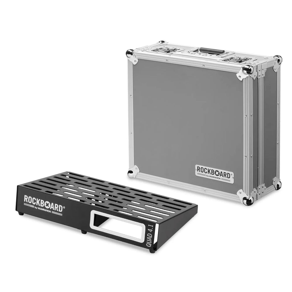 RockBoard QUAD 4.1 Pedalboard w/Flight Case