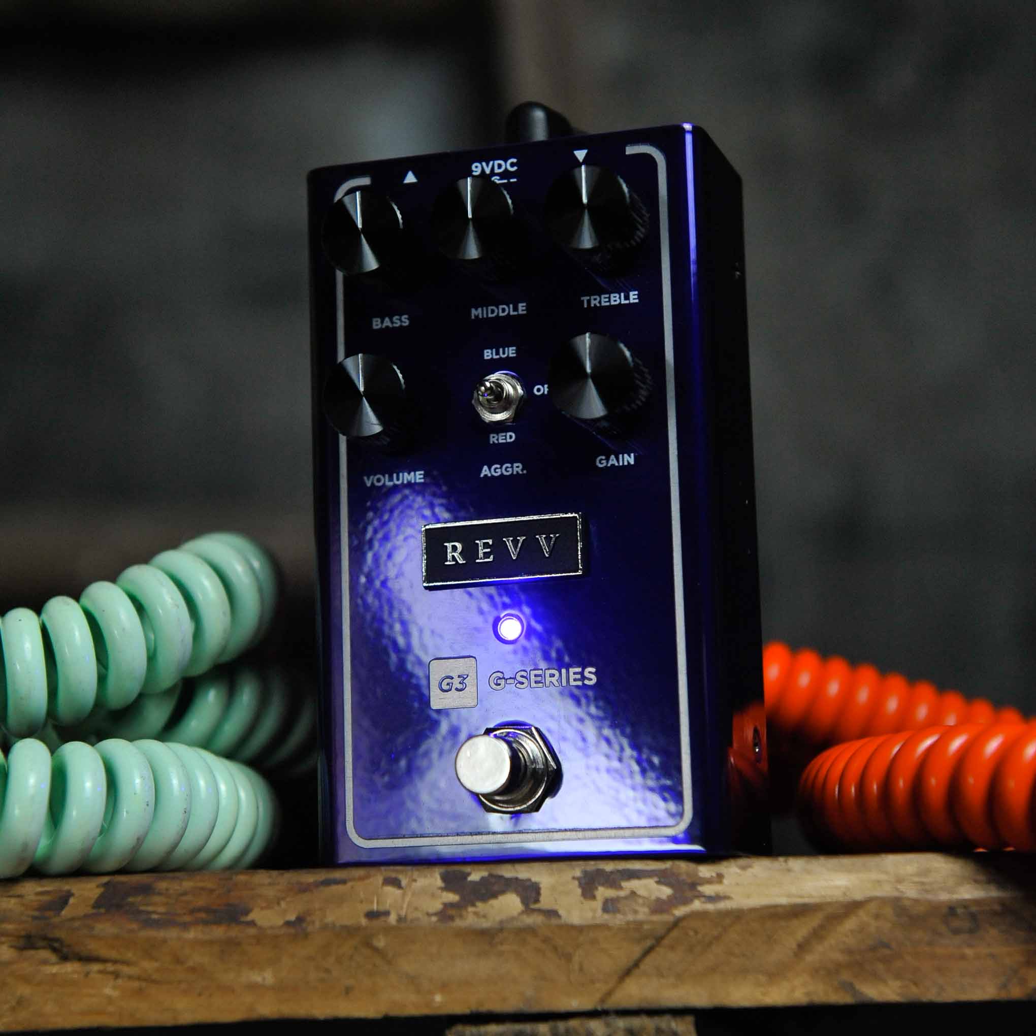 revv g3 pedal REVV G3 v2 Purple Channel High Gain Distortion Pedal – Gladesville Guitar Factory