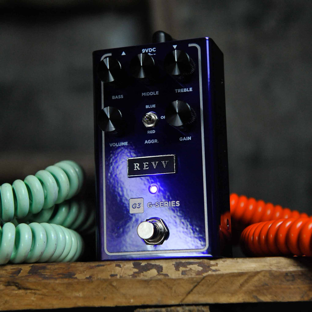 REVV G3 v2 Purple Channel High Gain Distortion Pedal