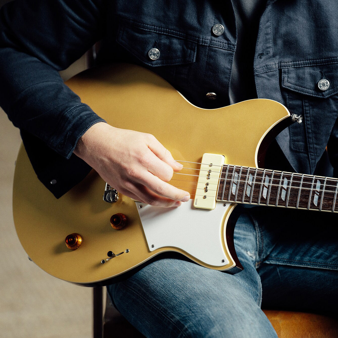 Yamaha Chris Buck Signature Revstar Standard P90 – Honey Gold (RS02CB)