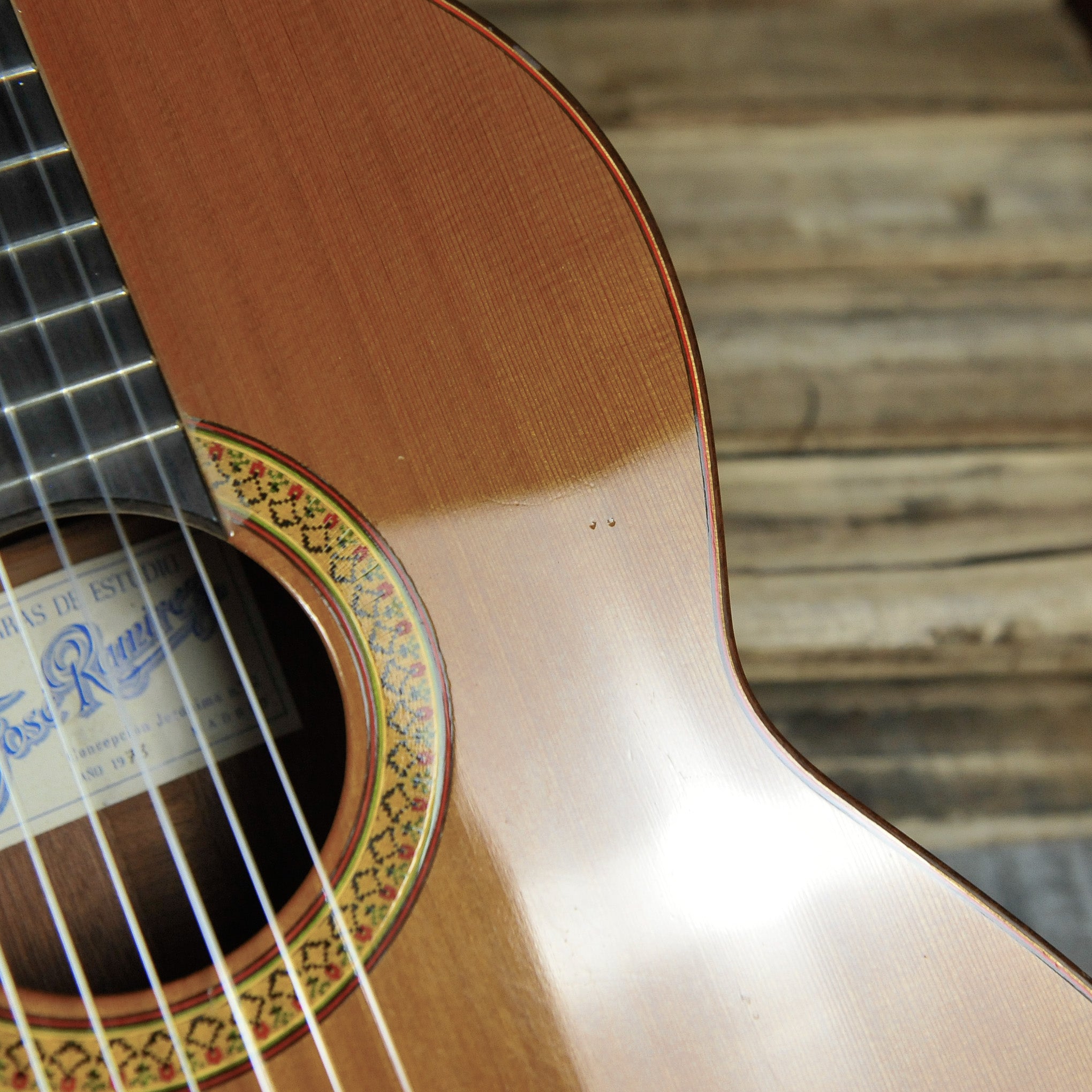 Jose Ramirez "Guitarras De Estudio" Classical Guitar 1973 - Used