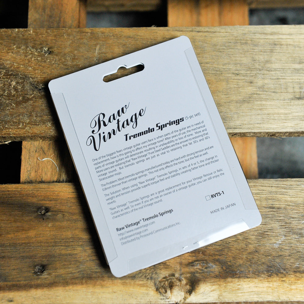 Xotic Raw Vintage RVTS-1 Tremolo Springs Set of 5