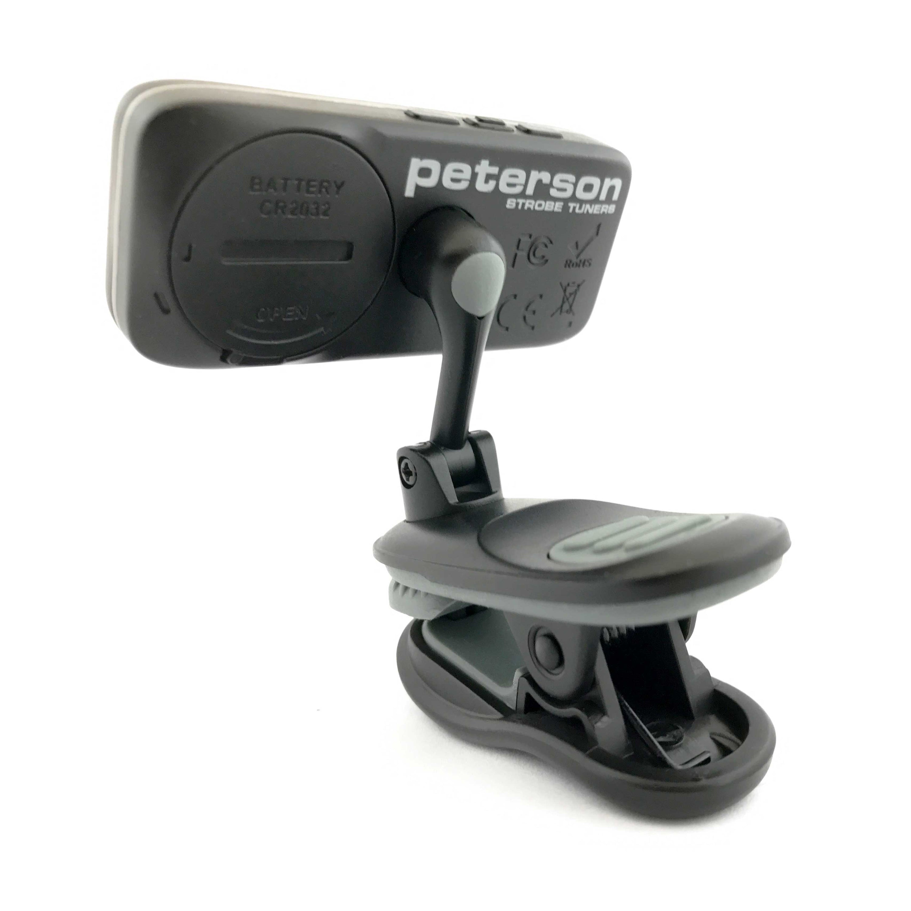 Peterson StroboClip HD Clip On Rechargeable Tuner