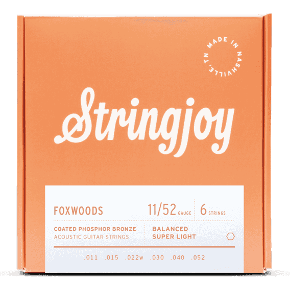 Stringjoy Foxwoods | Coated Phosphor Bronze Acoustic