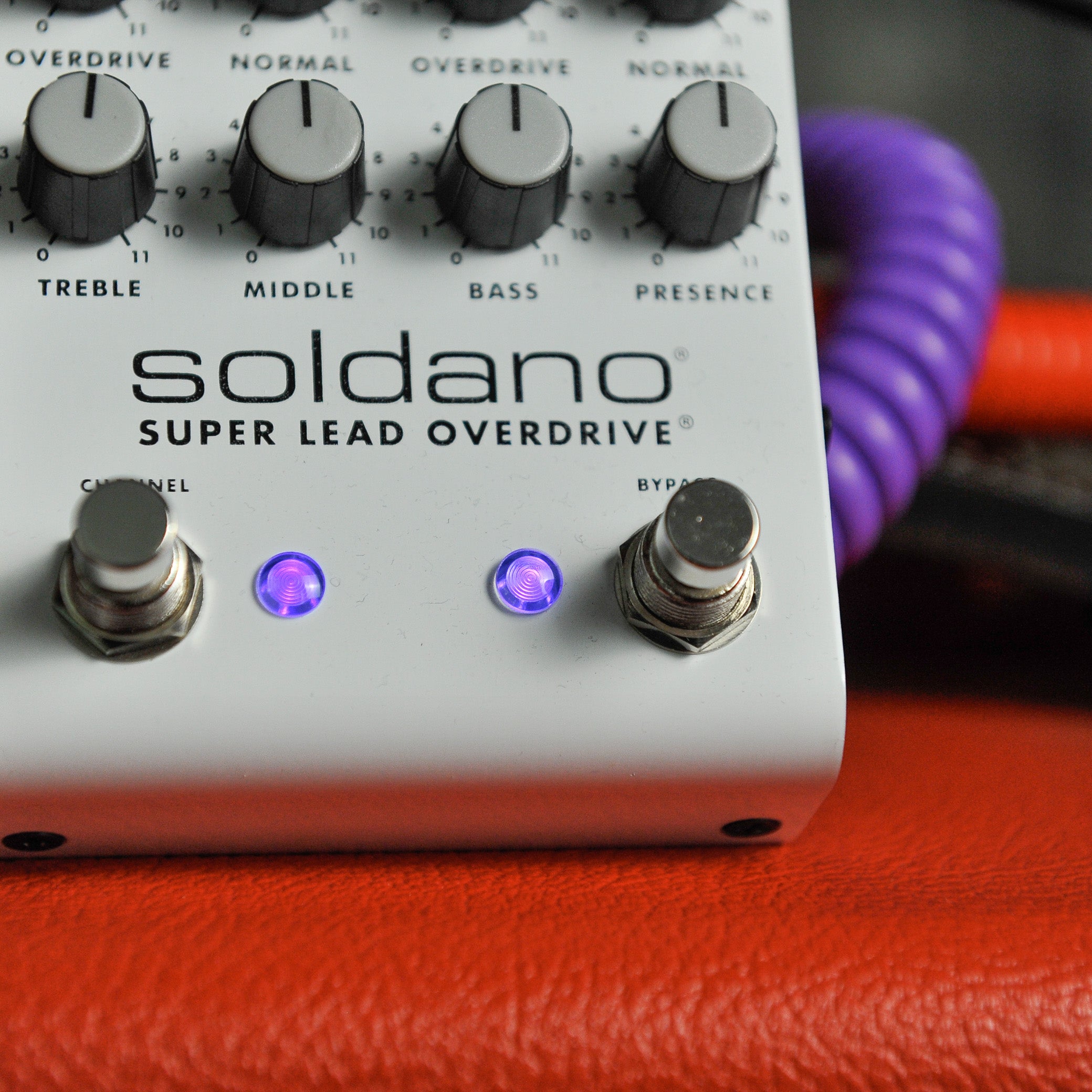 Soldano SLO PLUS Dual-Channel Crunch and Overdrive Pedal