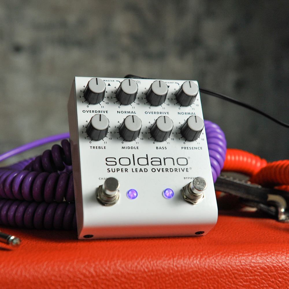 Soldano SLO PLUS Dual-Channel Crunch and Overdrive Pedal