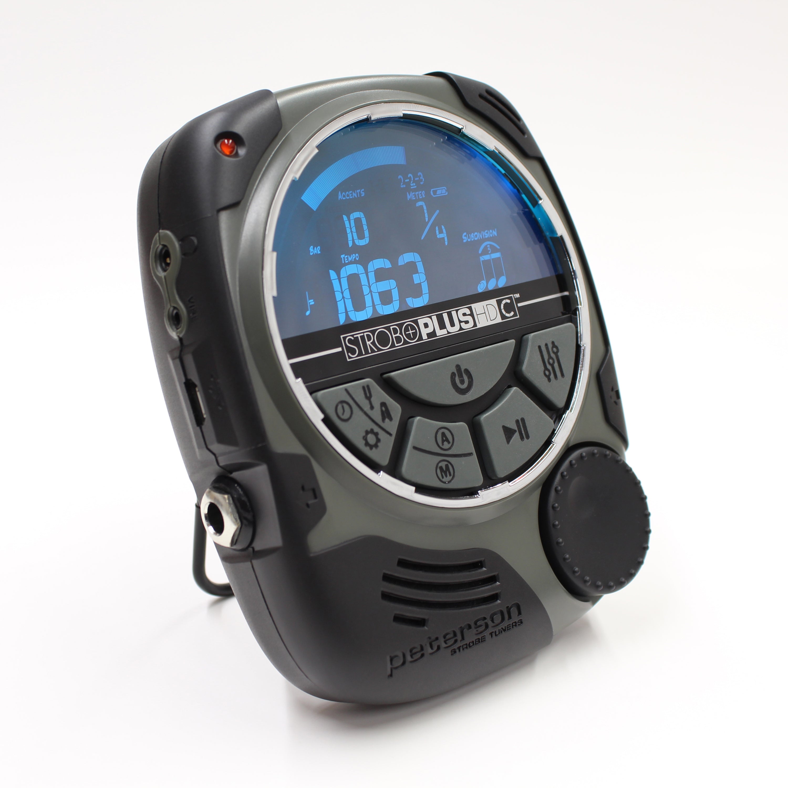 Peterson Strobo PLUS HDC Handheld Strobe Tuner / Metronome / Timer