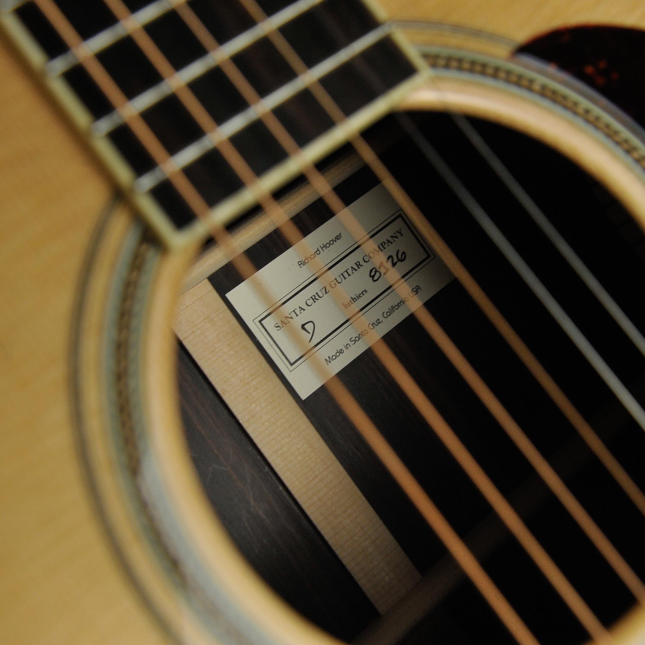 Santa Cruz Dreadnought Acoustic Guitar #8126