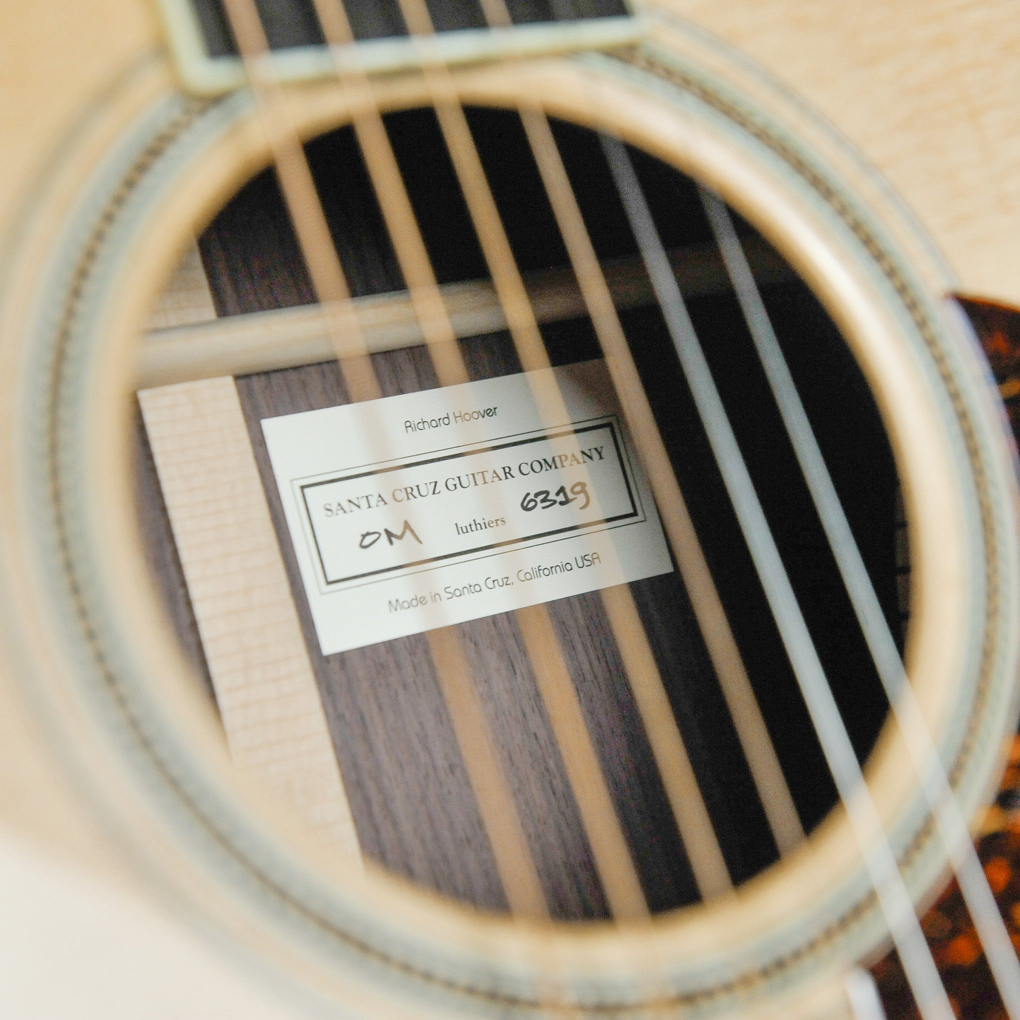 Santa Cruz OM Spruce/Rosewood Acoustic Guitar