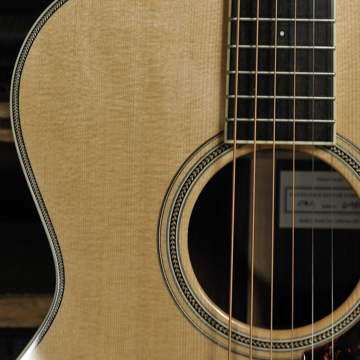 Santa Cruz OM Spruce/Rosewood Acoustic Guitar #6485
