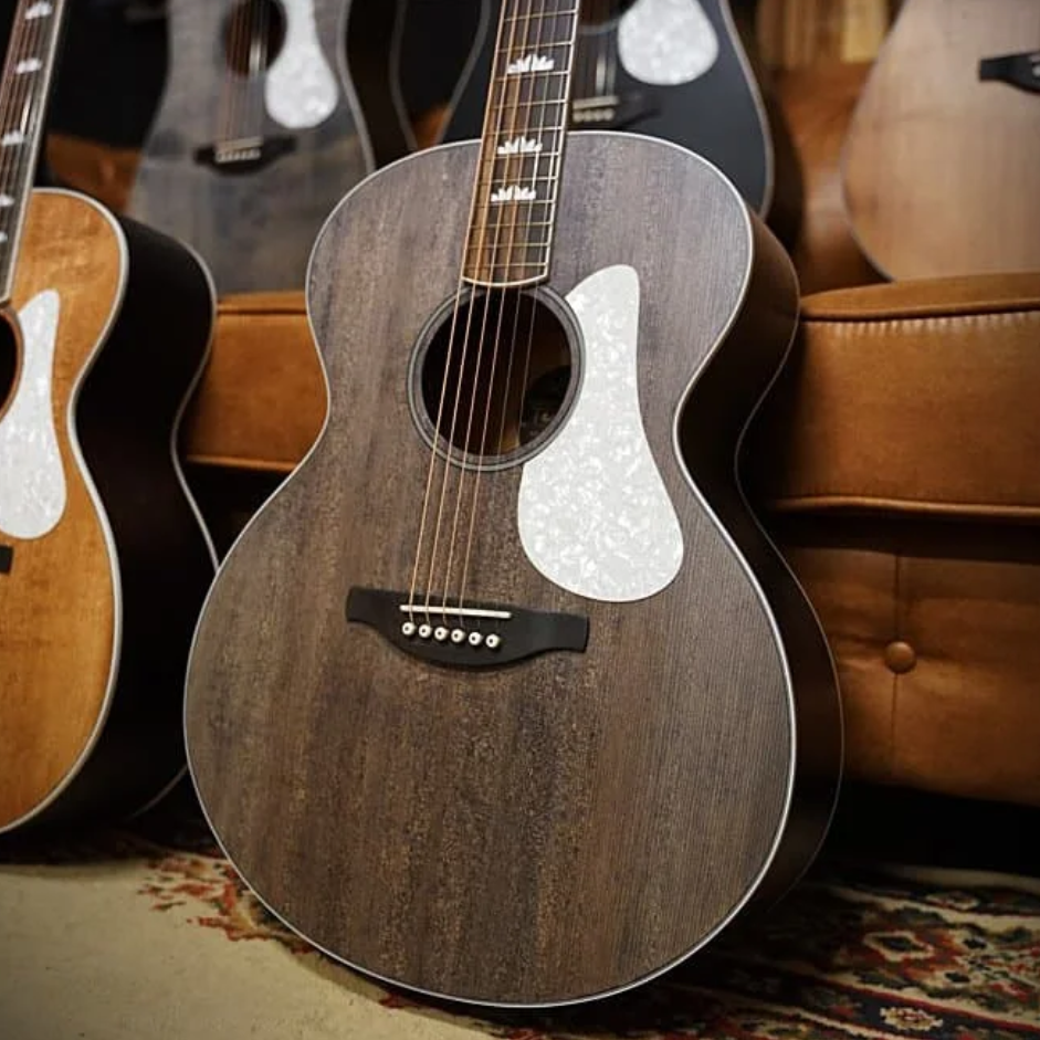 Fenech Supreme Series Grand Auditorium Acoustic Guitar - Suede Brown