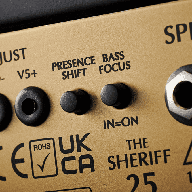 Victory VS25 Sheriff Lunchbox Amplifier Head