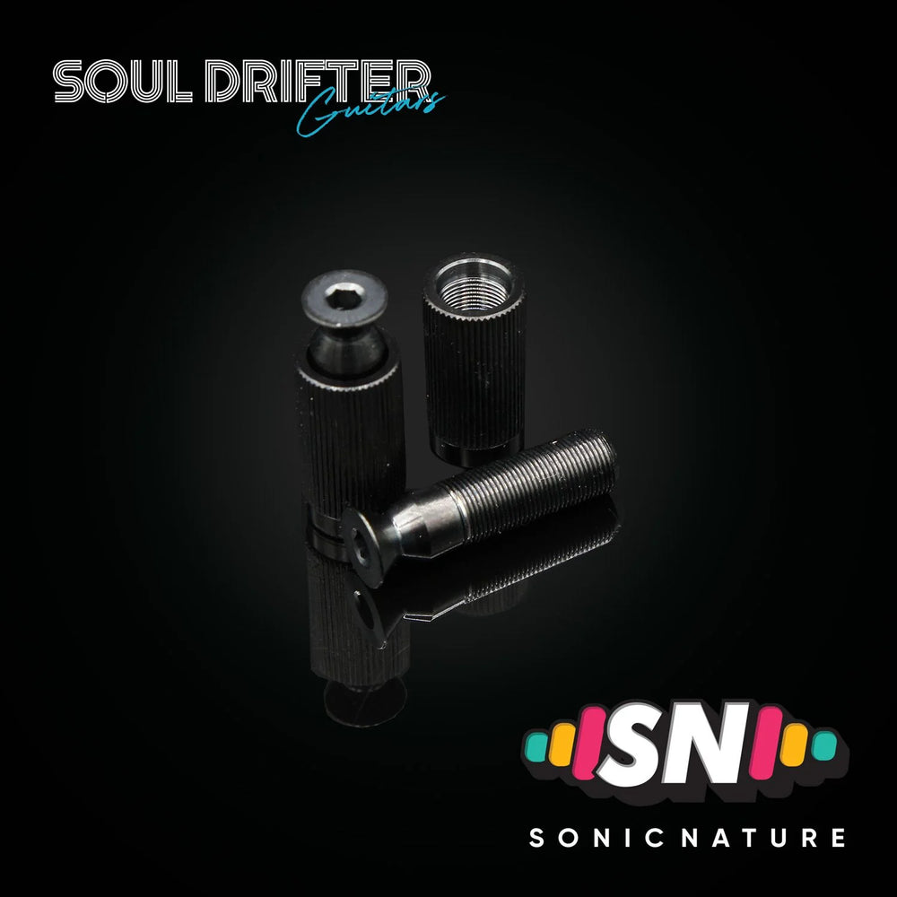 Sonic Nature GR5 Titanium Bridge Posts - Black