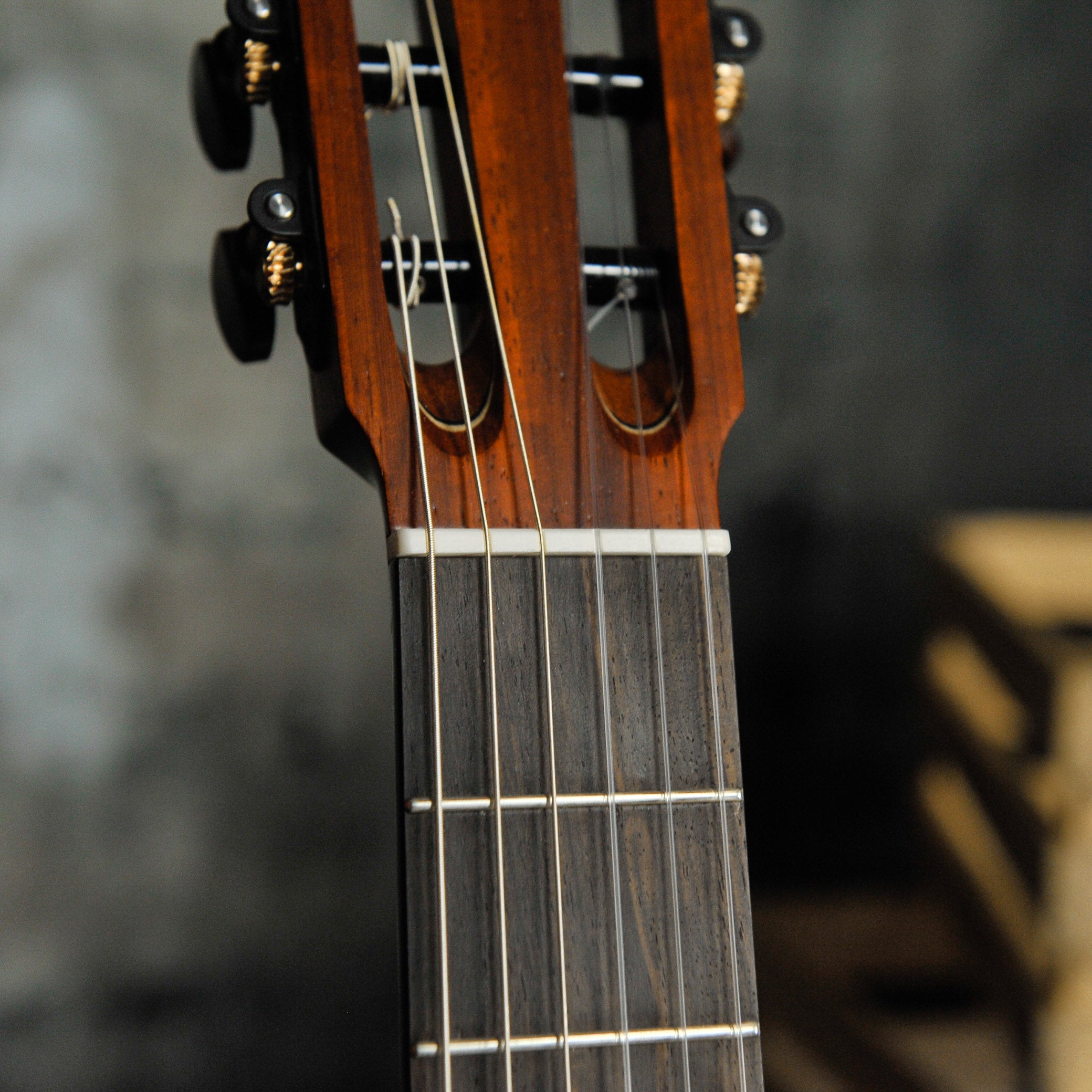 Steve Toscano Concert Classical Padauk Spruce w/Case