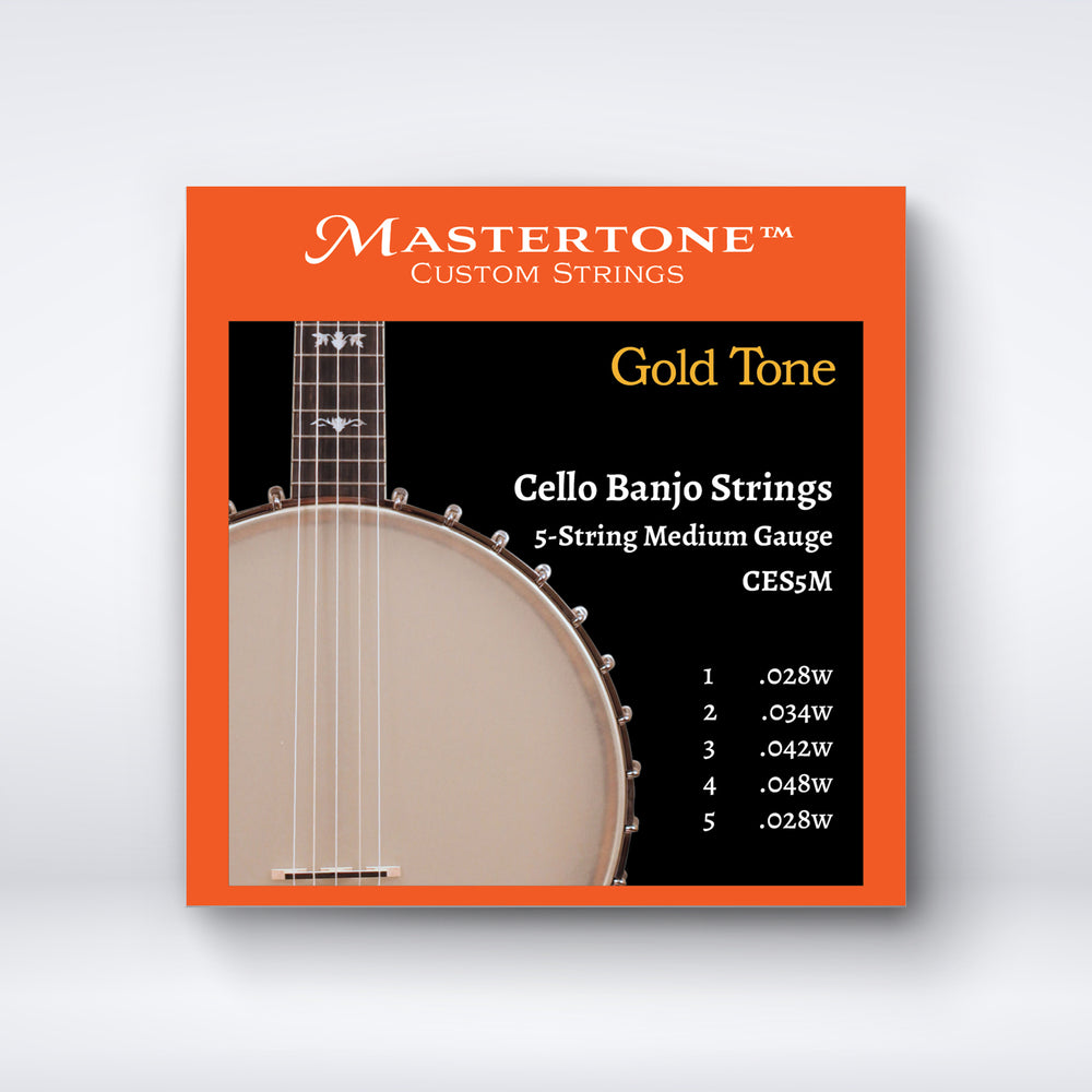 Gold Tone CES5M Banjo Cello 5-String Medium Gauge Strings