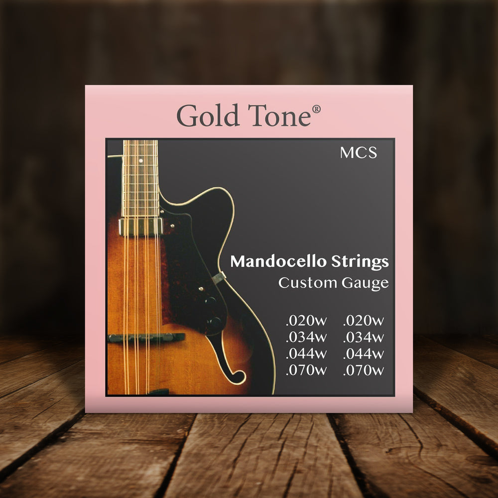 Gold Tone MCS Custom Guage Mandocello strings