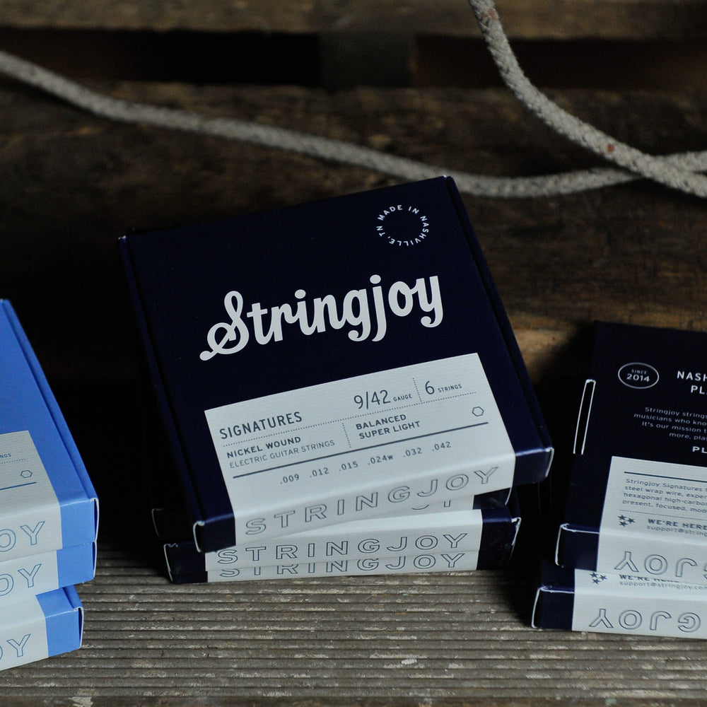 Stringjoy Signatures | Nickel Wound Electric Guitar Strings