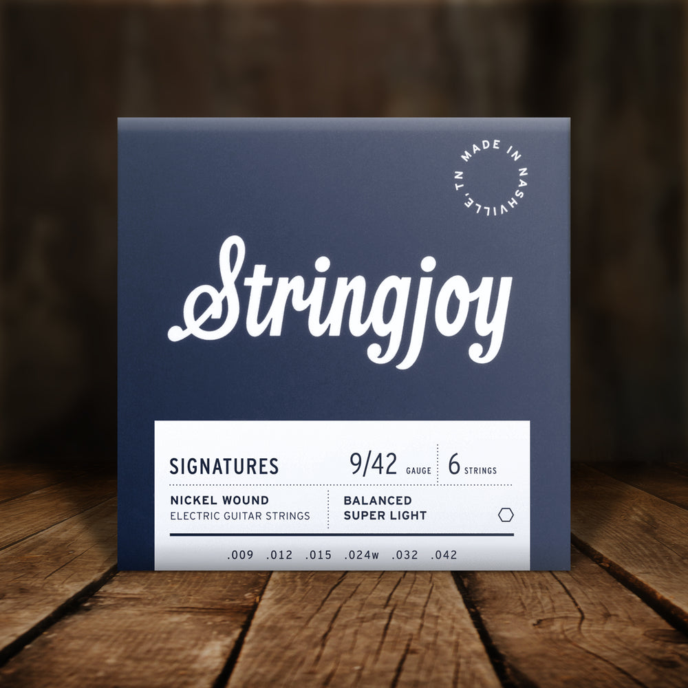 Stringjoy Signatures | Nickel Wound Electric Guitar Strings