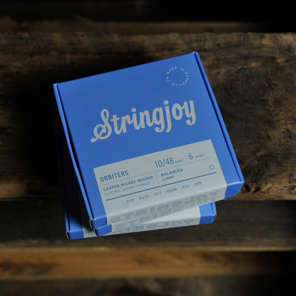 Stringjoy Orbiters | Coated Nickel Wound Electric Guitar Strings