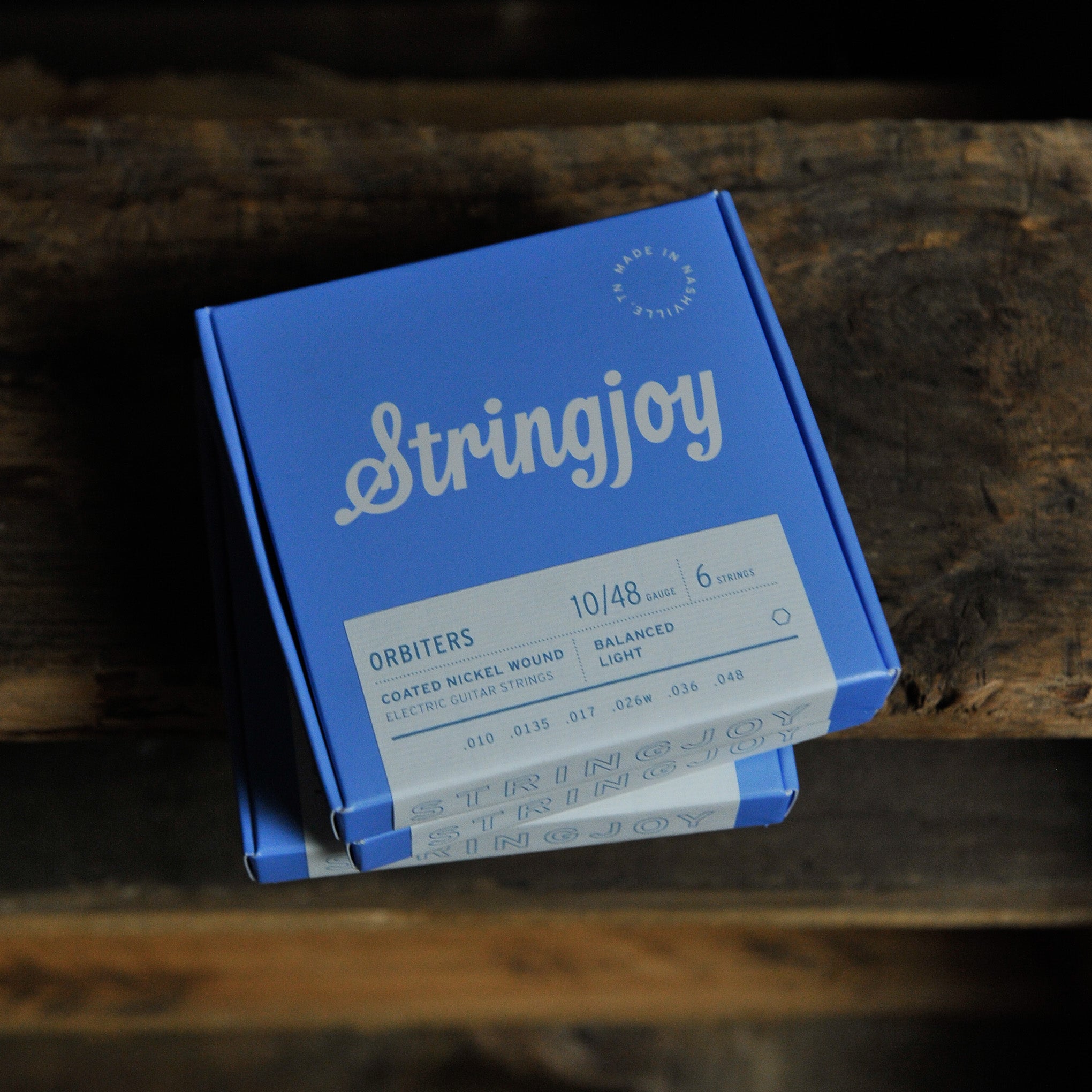 Stringjoy Orbiters | Coated Nickel Wound Electric Guitar Strings