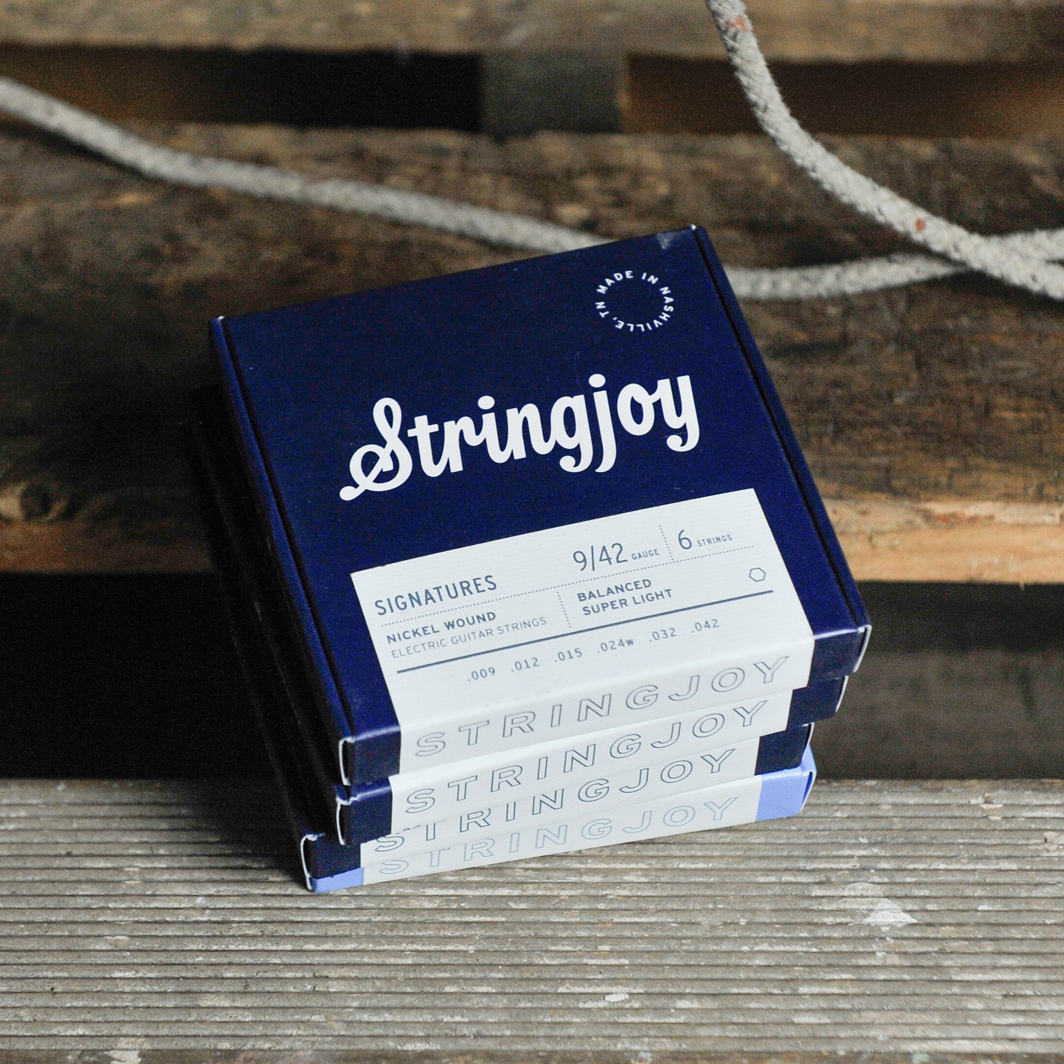 Stringjoy Signatures | Nickel Wound Electric Guitar Strings