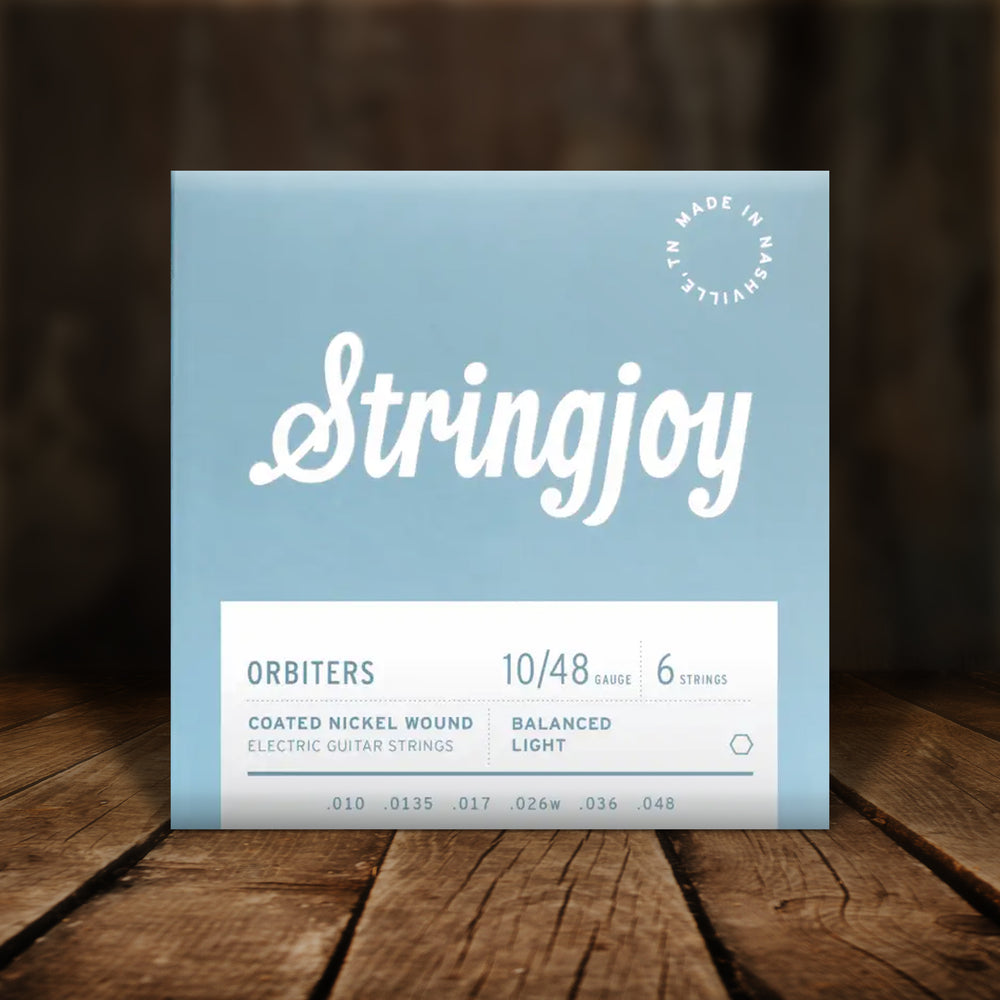 Stringjoy Orbiters | Coated Nickel Wound Electric Guitar Strings