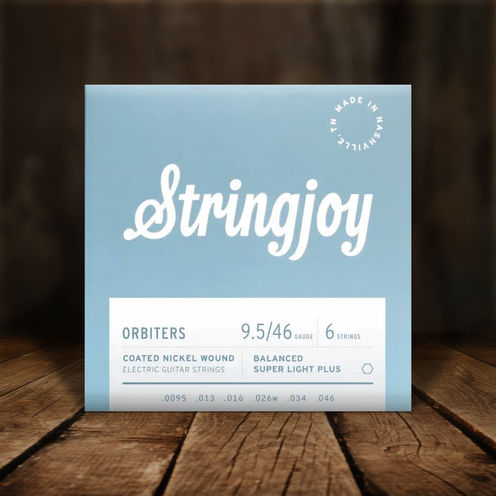 Stringjoy Orbiters | Coated Nickel Wound Electric Guitar Strings