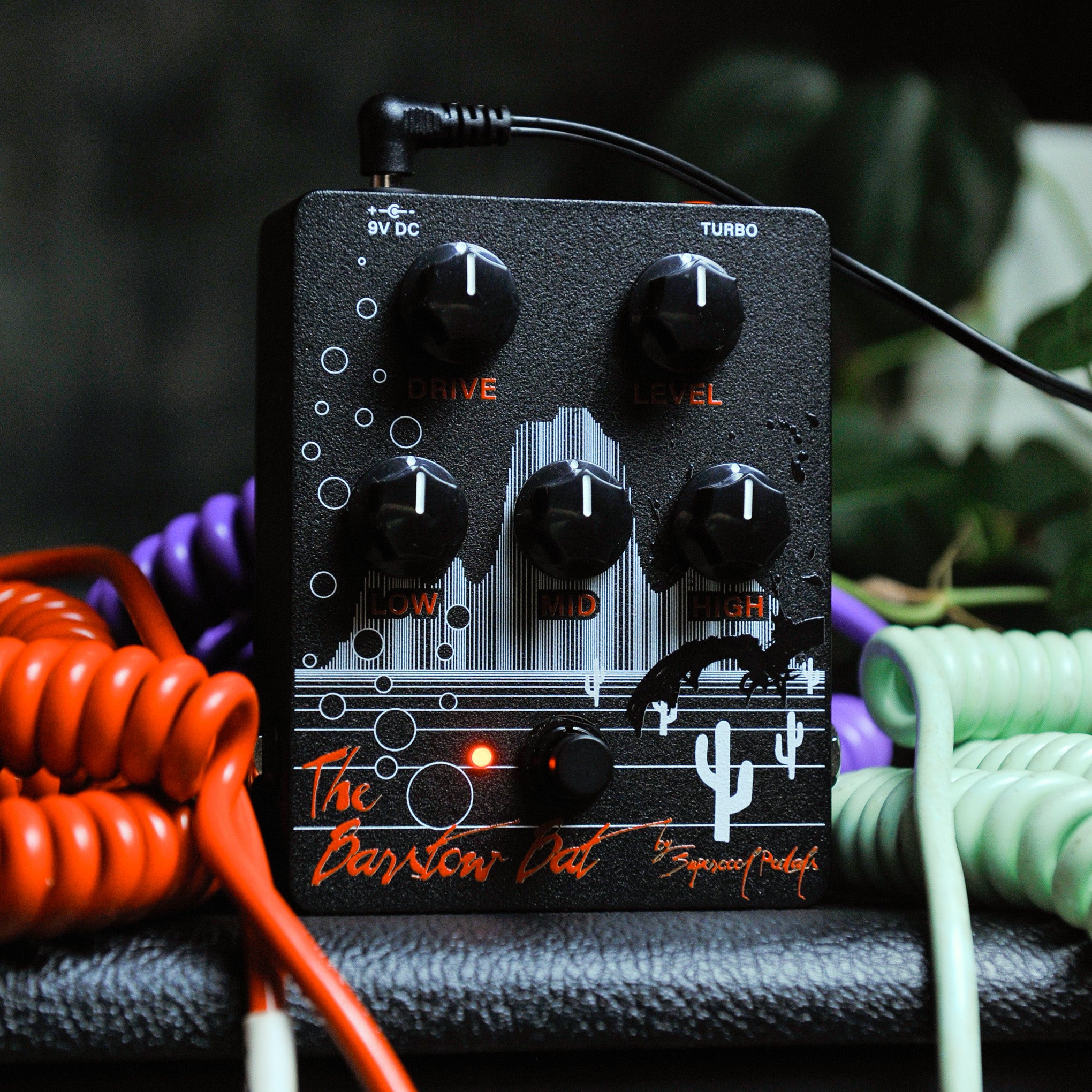 Supercool Pedals The Barstow Bat Limited Black Overdrive
