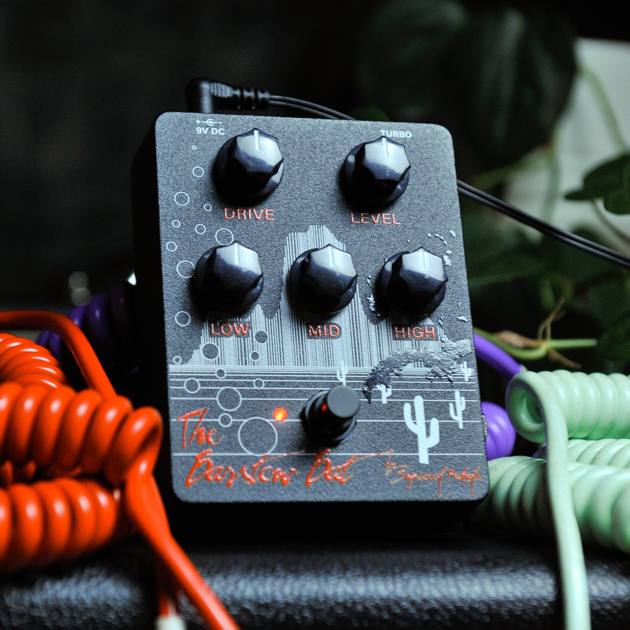 Supercool Pedals The Barstow Bat Limited Black Overdrive