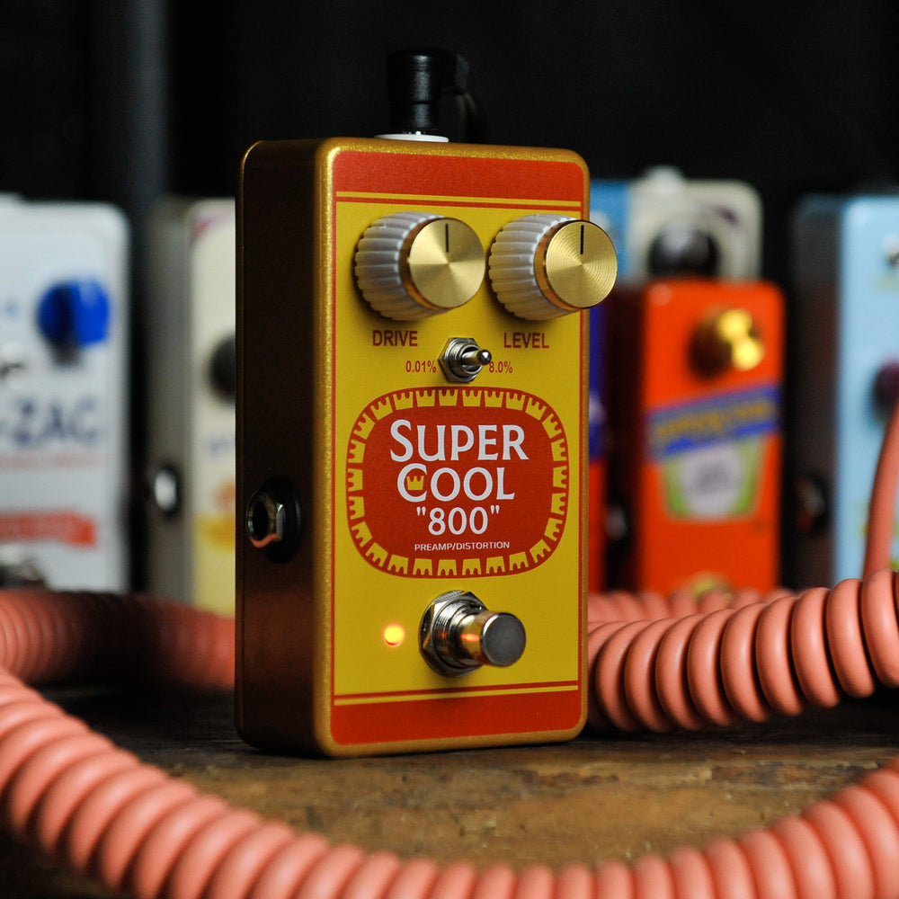 Supercool Pedals 800 Preamp / Distortion