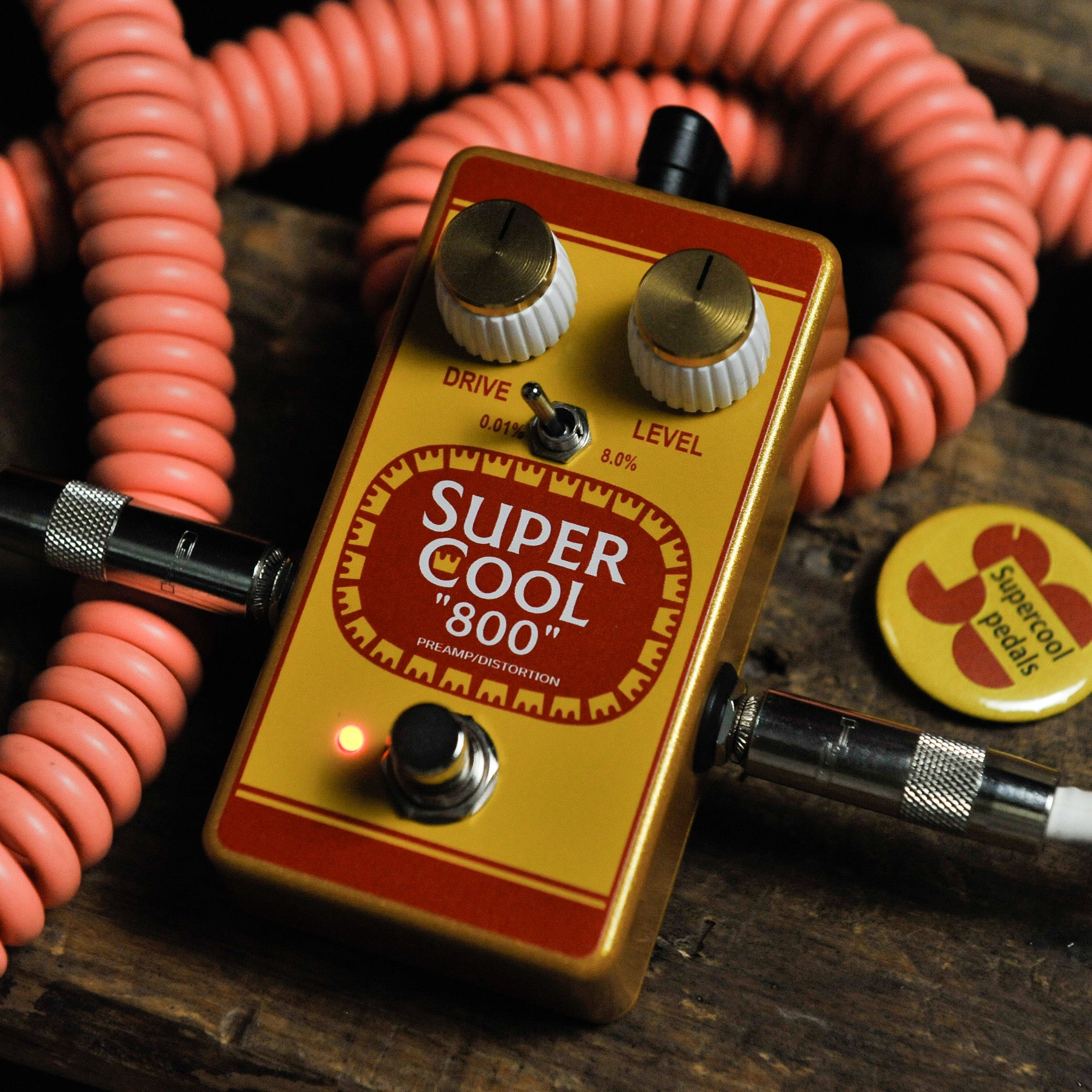 Supercool Pedals 800 Preamp / Distortion