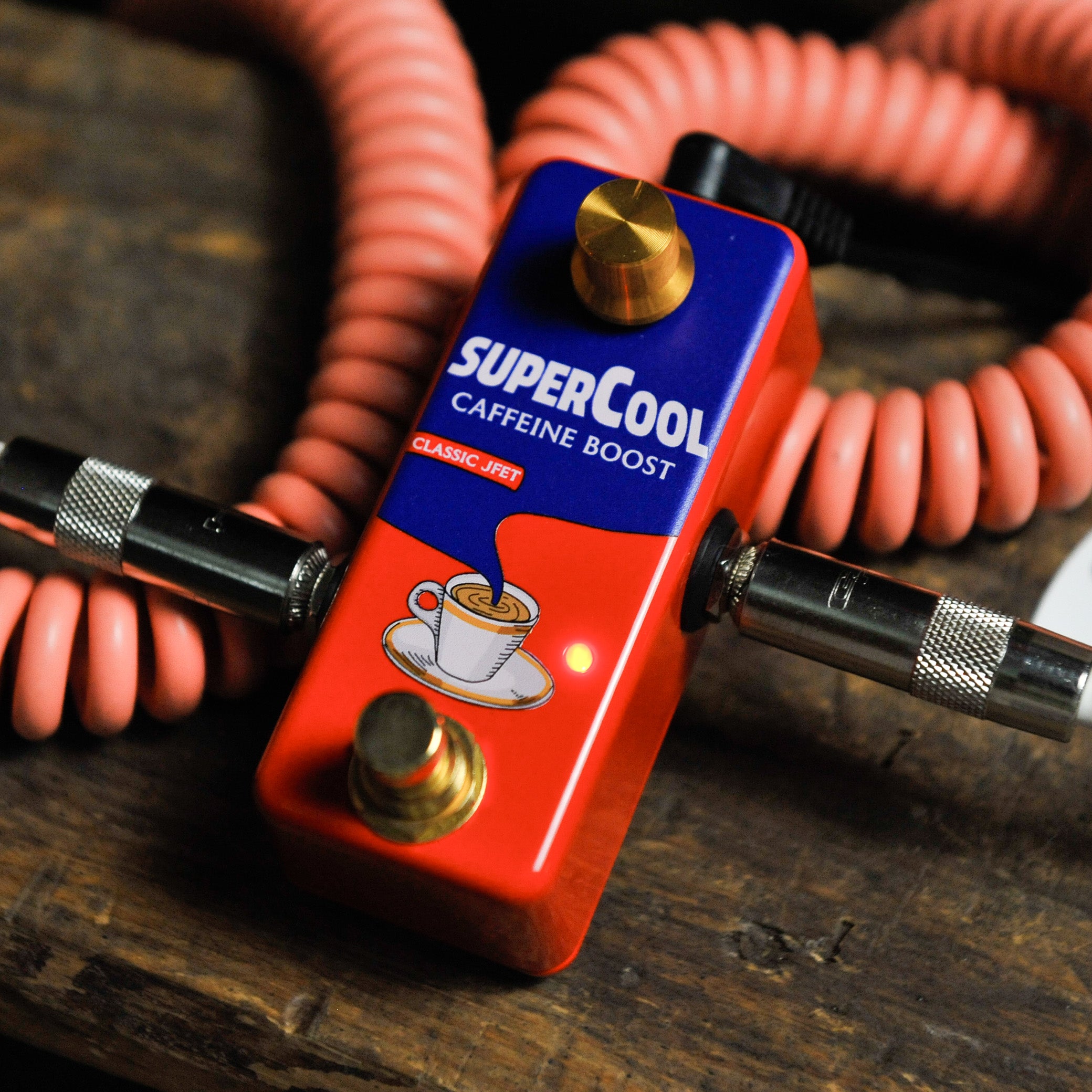 Supercool Pedals Caffeine Boost Classic JFET