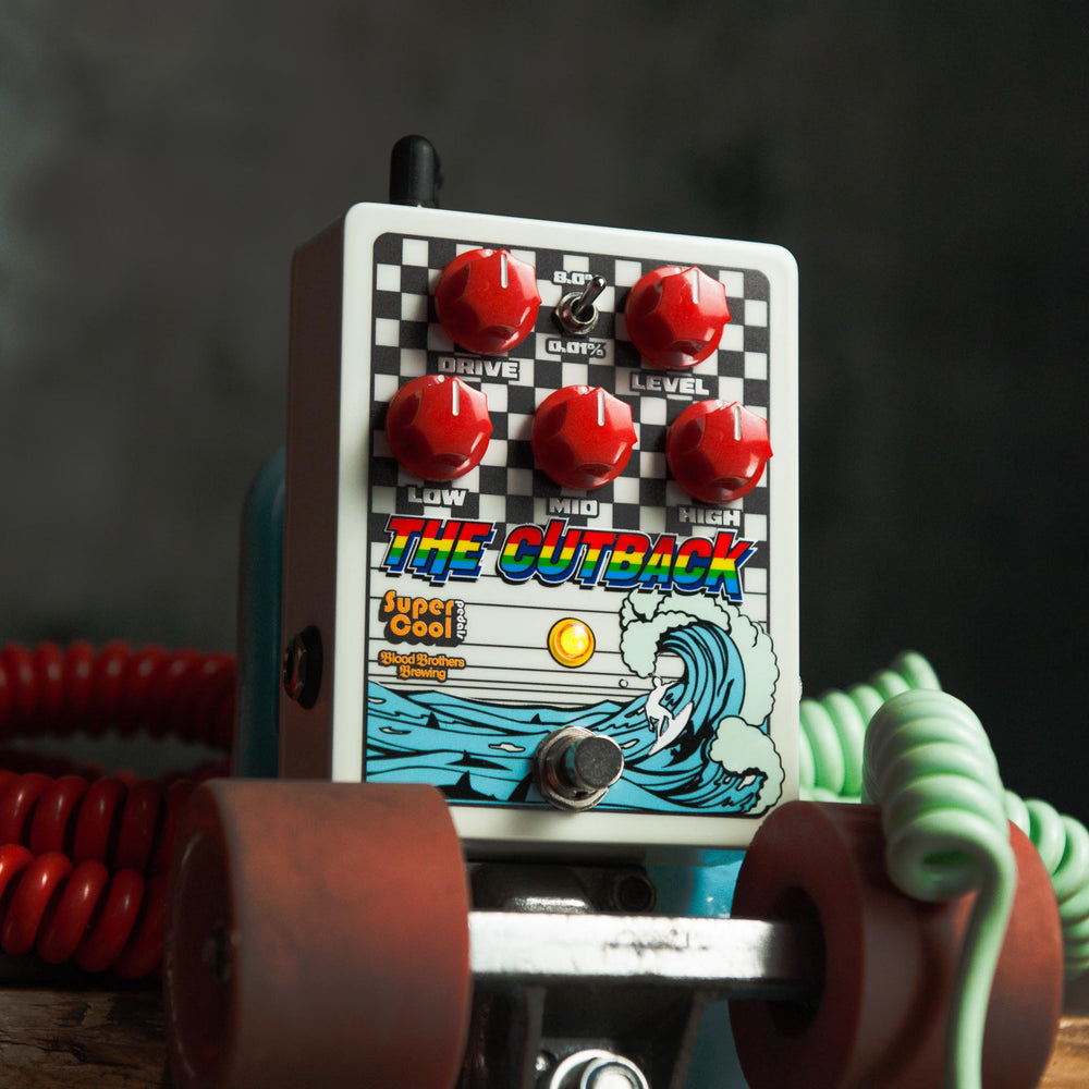 Supercool Pedals The Cutback Preamp / Distortion Pedal