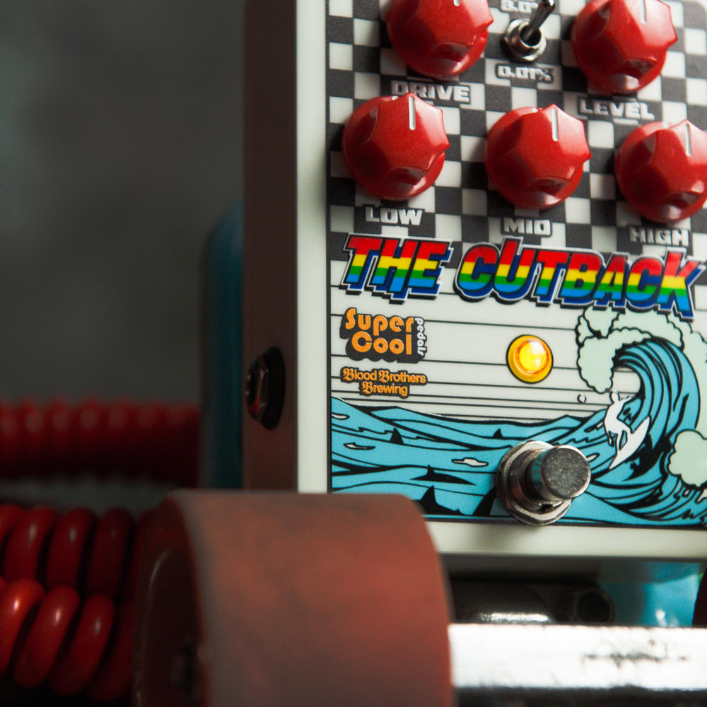 Supercool Pedals The Cutback Preamp / Distortion Pedal