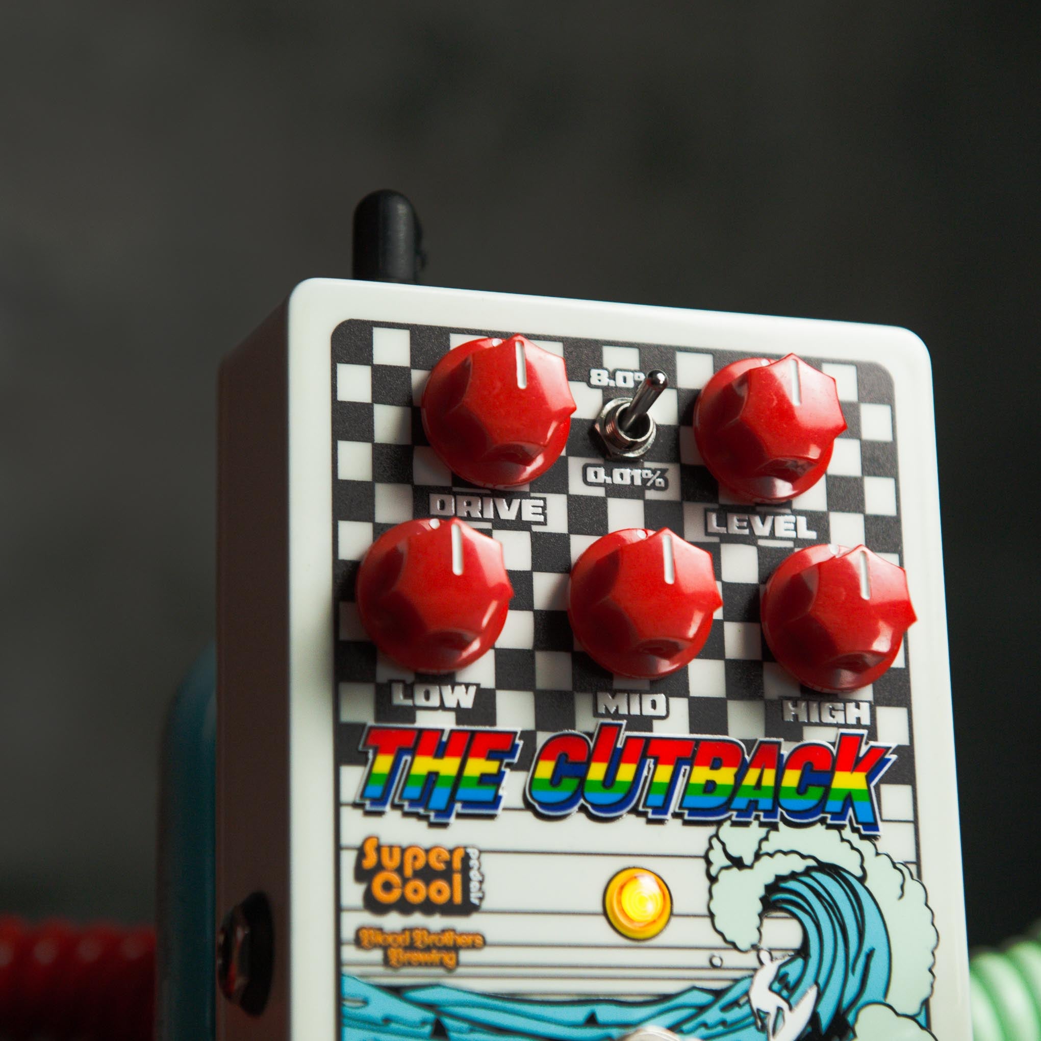 Supercool Pedals The Cutback Preamp / Distortion Pedal