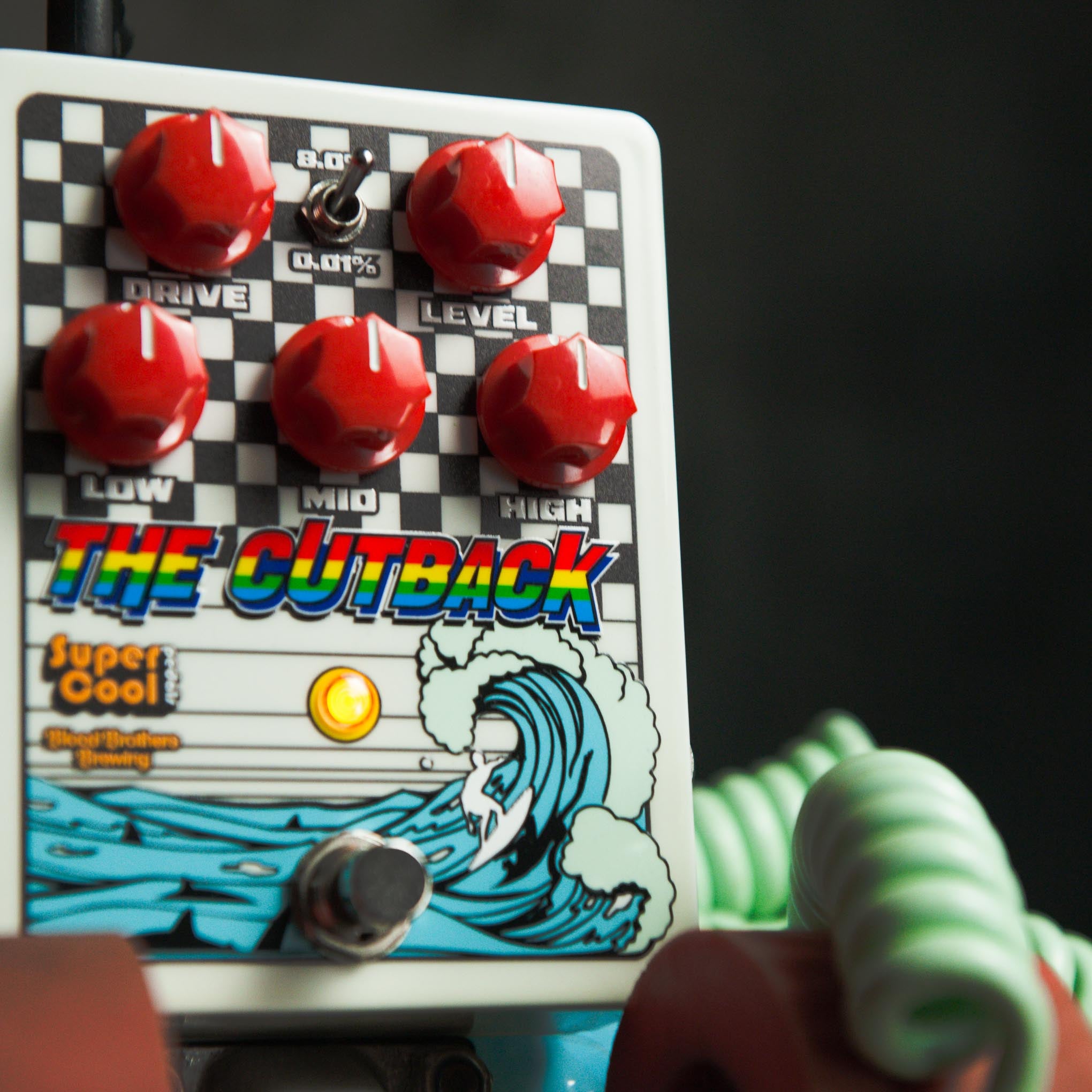 Supercool Pedals The Cutback Preamp / Distortion Pedal