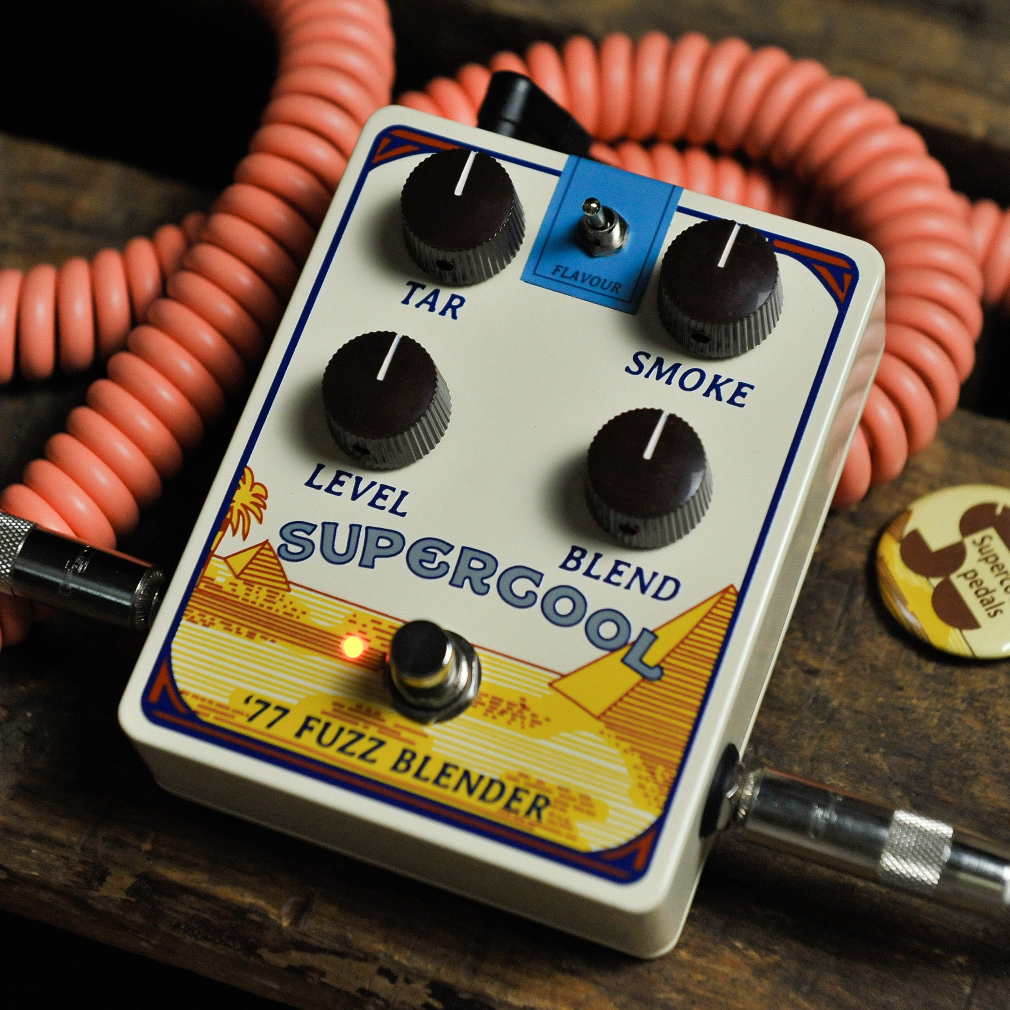 Supercool Pedals 77 Fuzz Blender