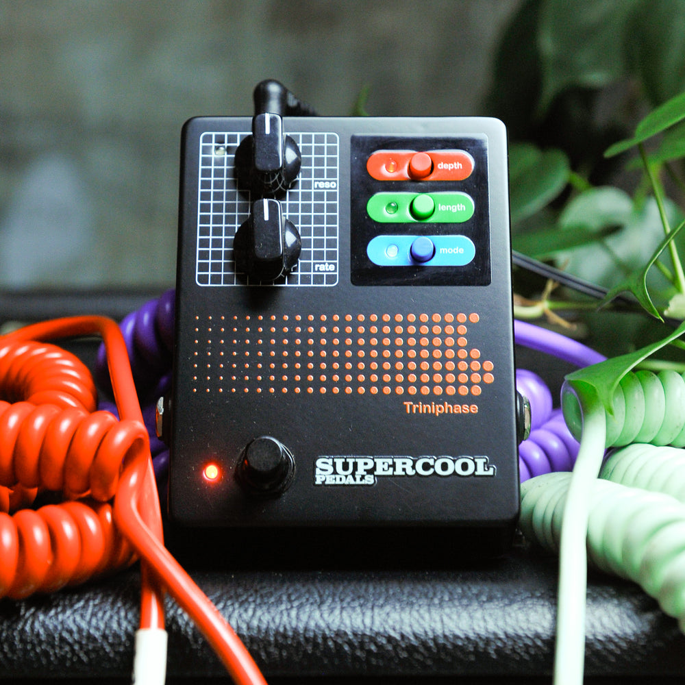 Supercool Pedals Triniphase Multi Stage Phaser