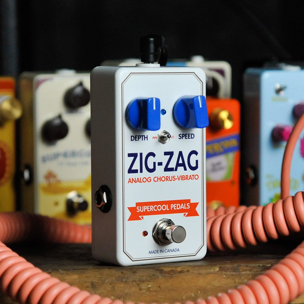 Supercool Pedals ZIG-ZAG Analog Chorus-Vibrato