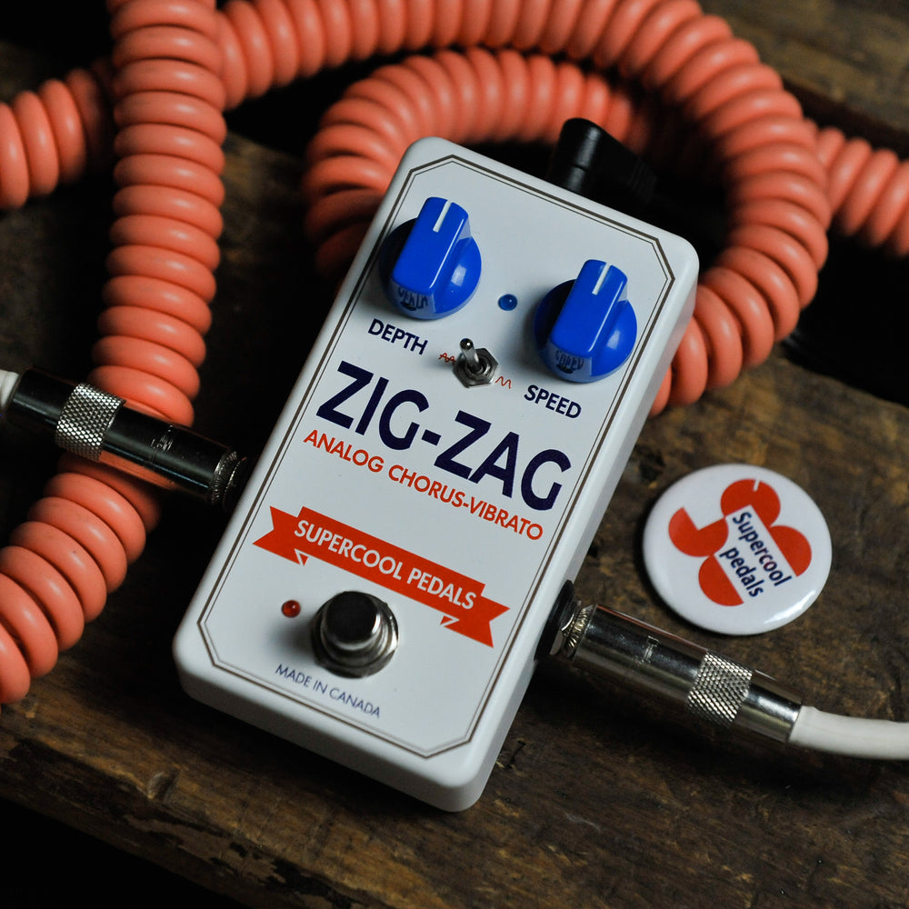 Supercool Pedals ZIG-ZAG Analog Chorus-Vibrato