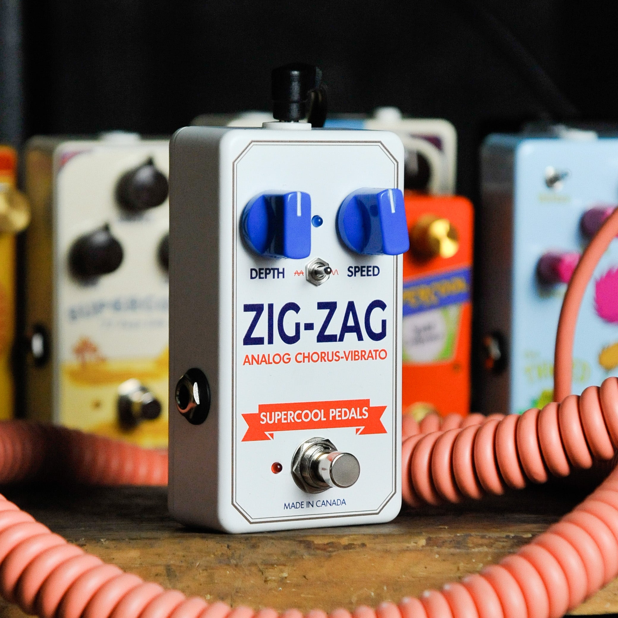 Supercool Pedals ZIG-ZAG Analog Chorus-Vibrato