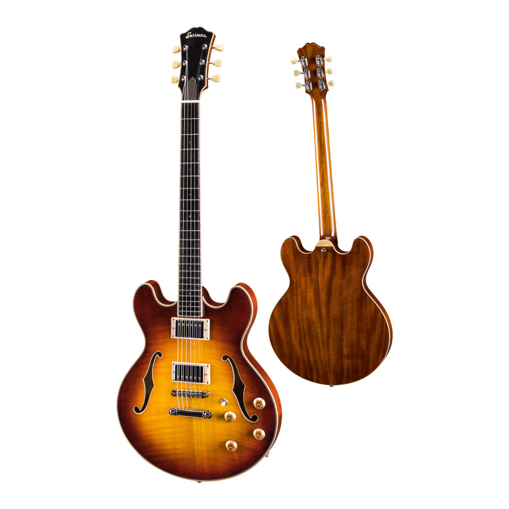 Eastman T185MX-GB 15" Thinline Semi-Hollow Electric Goldburst
