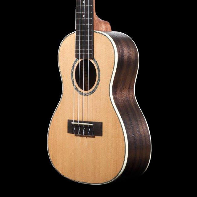 Ohana TK-70R Tenor Ukulele Solid Spruce, Rosewood w/Bag
