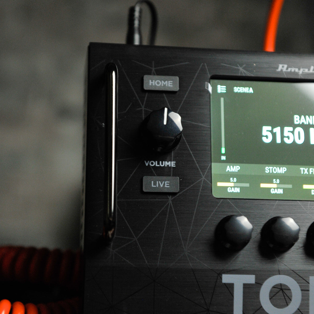 IK Multimedia TONEX BOARD All-in-One Guitar & Bass Amp Modeler Multi FX
