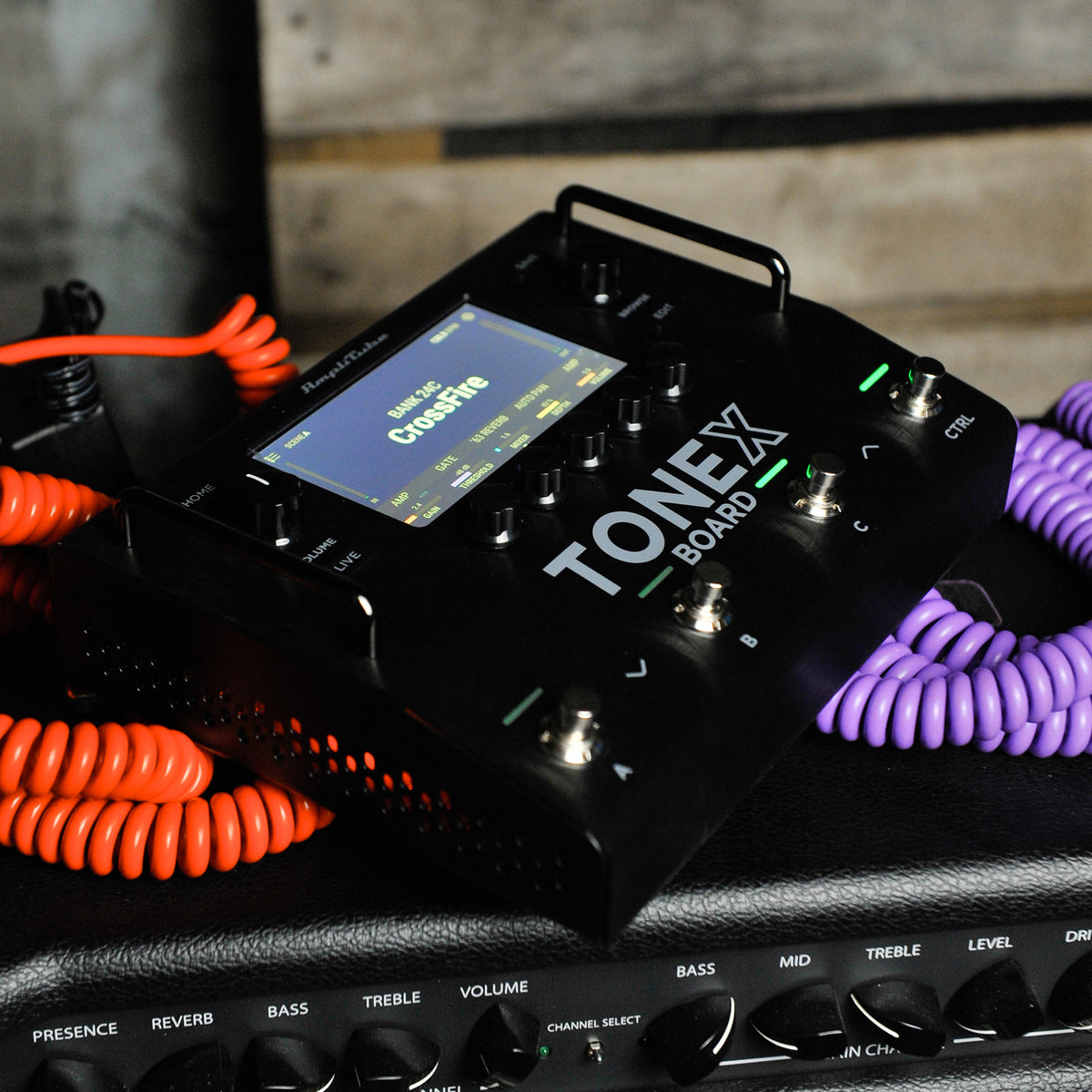 IK Multimedia TONEX BOARD All-in-One Guitar & Bass Amp Modeler Multi FX