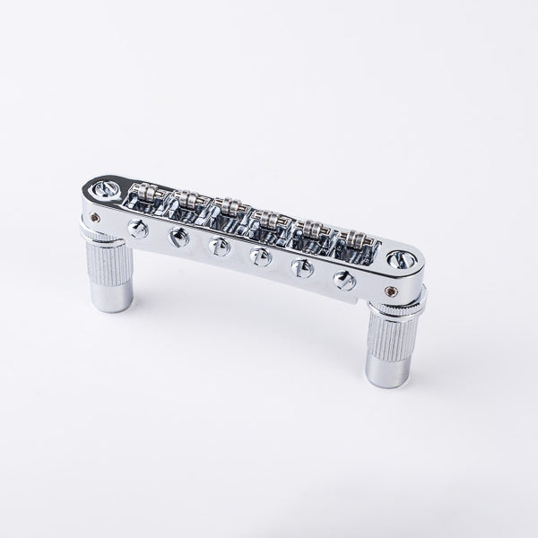 TonePros TPFR-C Bridge, Large Posts, Metric, Roller Saddles-Chrome