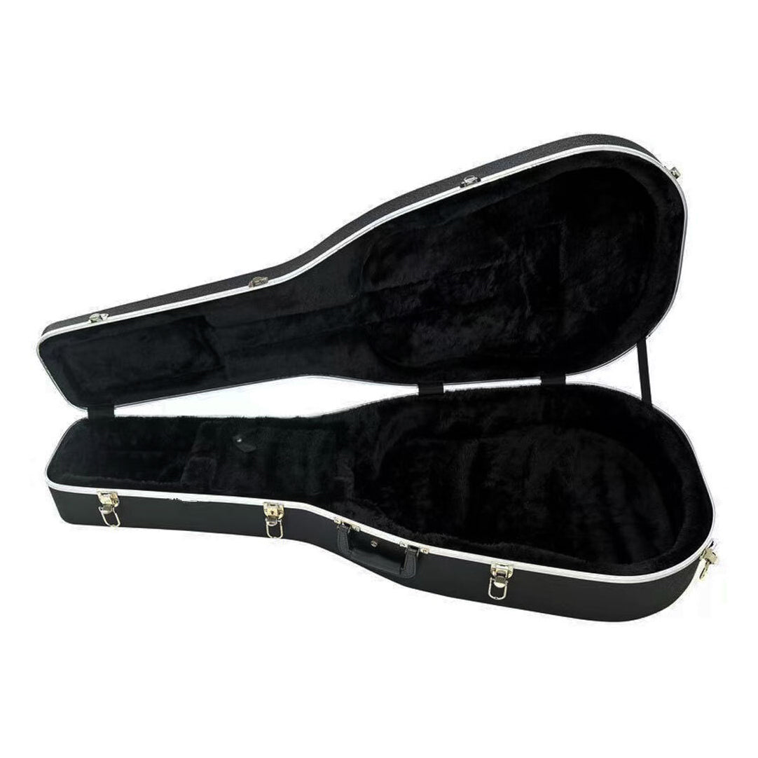 Torque Deluxe ABS 6/12-String Acoustic Guitar Case in Black