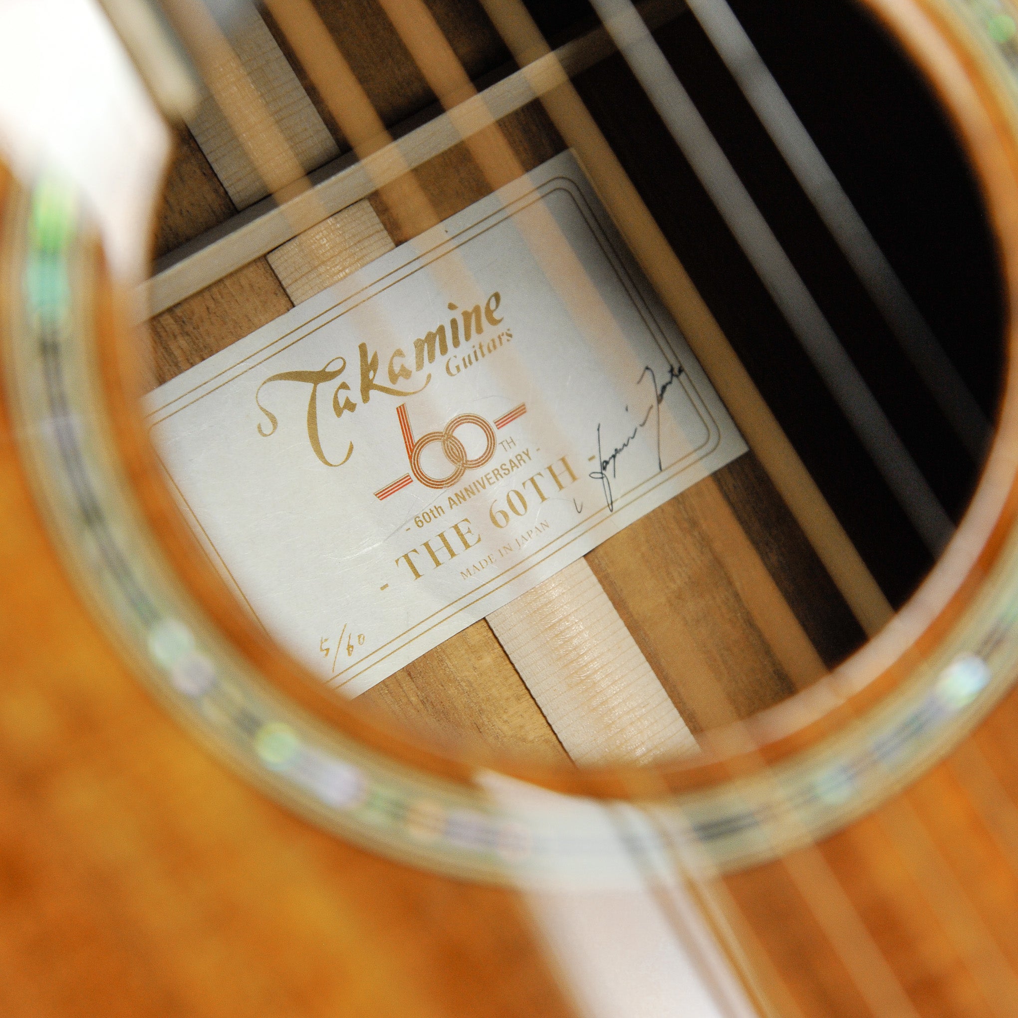 Takamine The 60th Anniversary LTD Acoustic Guitar w/Case