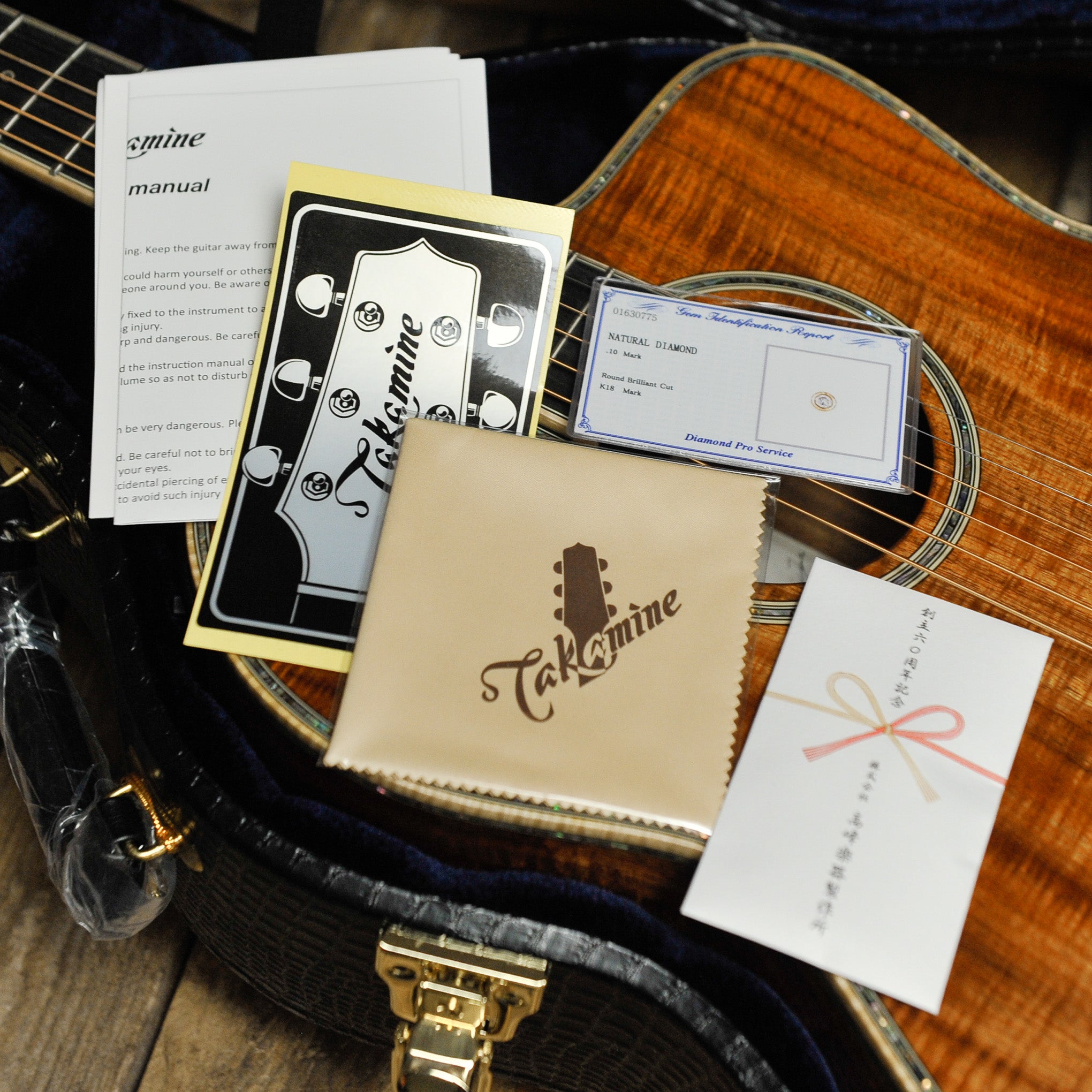 Takamine The 60th Anniversary LTD Acoustic Guitar w/Case