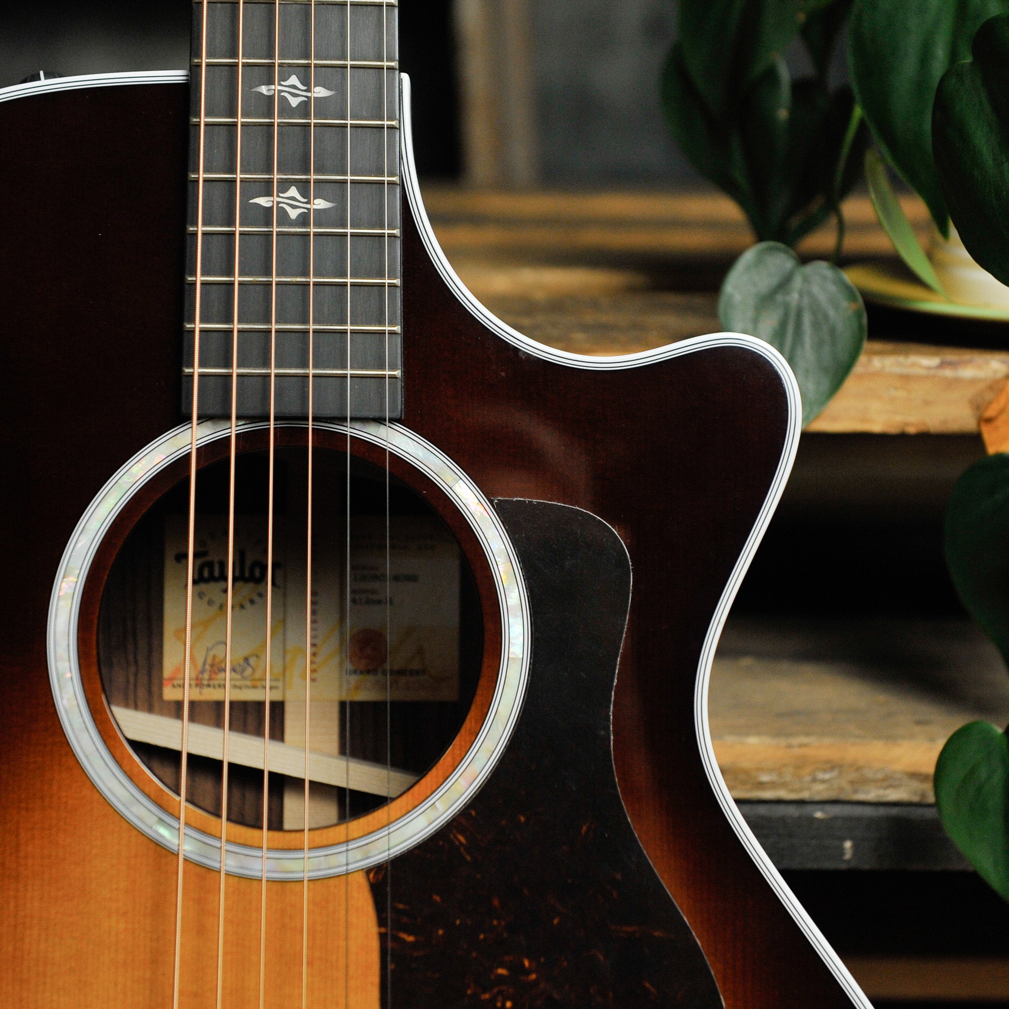 Taylor 412CE Rosewood, Tobacco Sunburst Acoustic